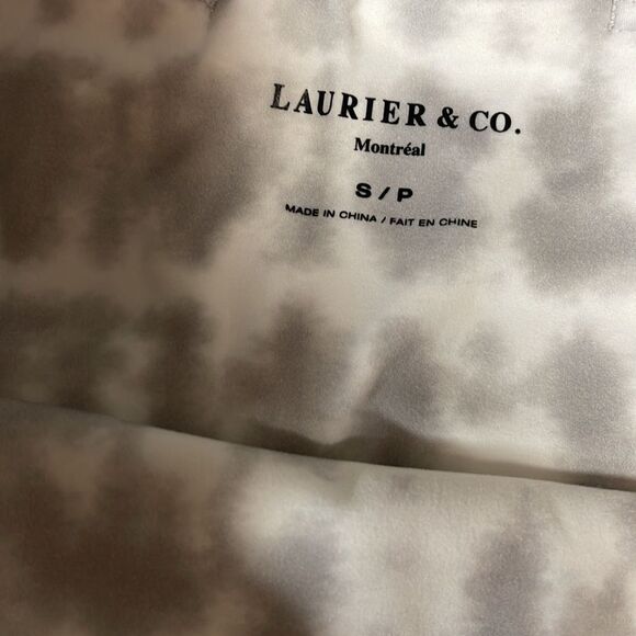 Laurier & Co. 7/8 Legging With Mesh Inserts, Size Small - Picture 5 of 6